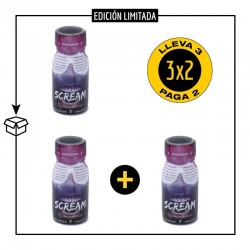 .PACK 3 POPPERS SCREAM 13ML