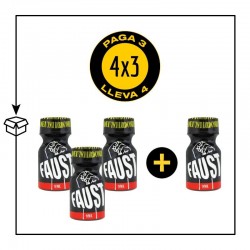 PACK 4 POPPERS FAUST 9ML