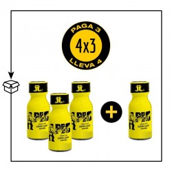 PACK 4 POPPERS PIG SWEAT 15ML