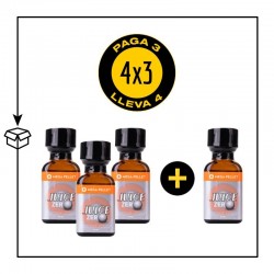 PACK 4 POPPERS JUICE ZERO 24ML