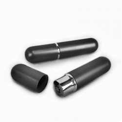 Inhalador para Popper de Aluminio - Negro