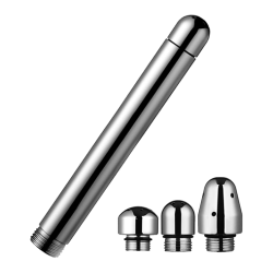 Boquilla de ducha + 3 cabezales de aluminio – Enema íntimo