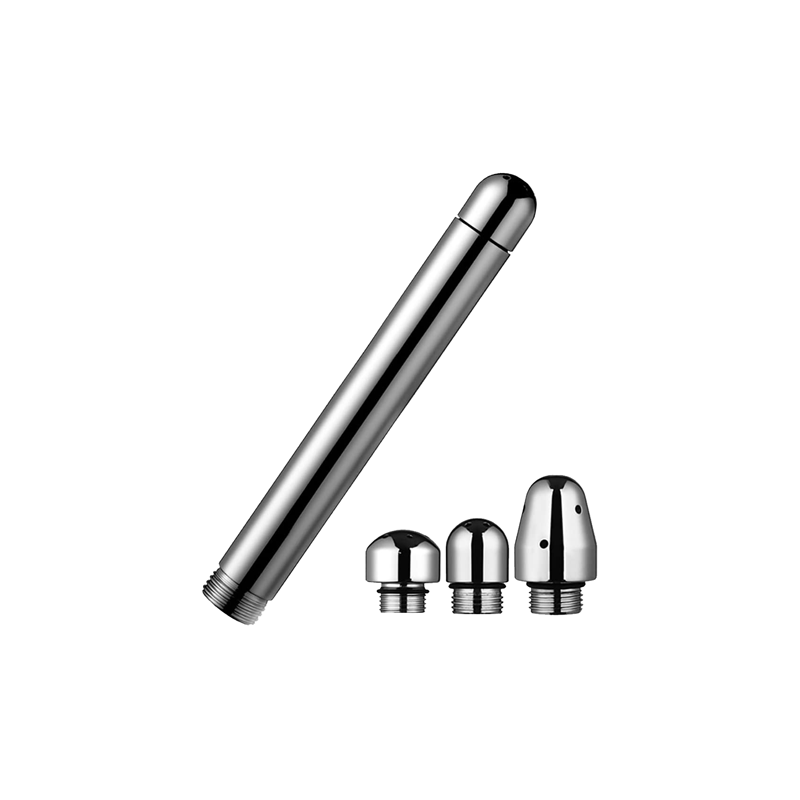 Boquilla de ducha + 3 cabezales de aluminio – Enema íntimo