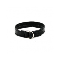 Anillo para el pene en cuero auténtico – Placer ajustable